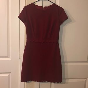 B Darlin Maroon Dress - Sz 9/10